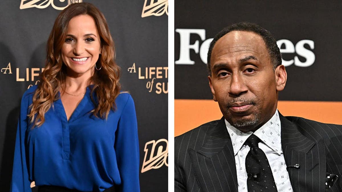 Stephen A. Smith and Dianna Russini