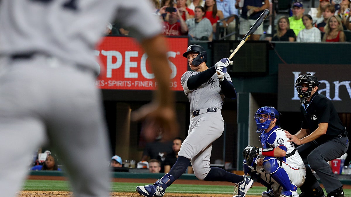 Aaron Judge hits double