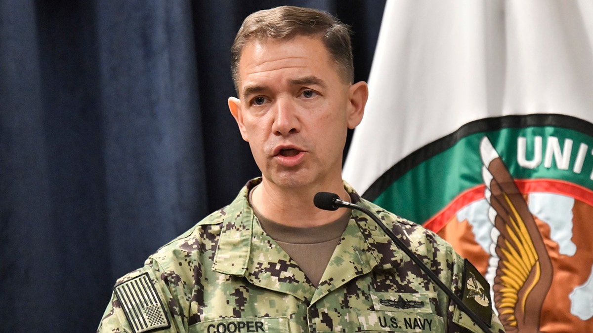 CENTCOM Commander Admiral Brad Cooper