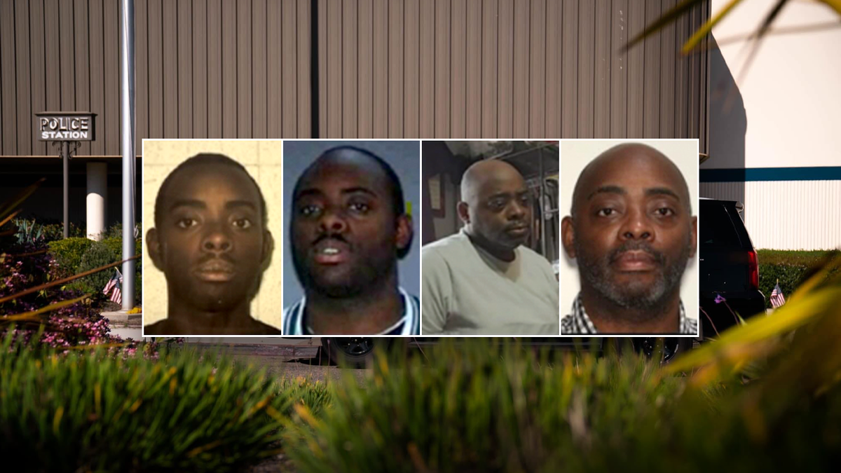 Multiple booking photos of Aloysius Winthrop James over the years in Santa Maria cold case investigation