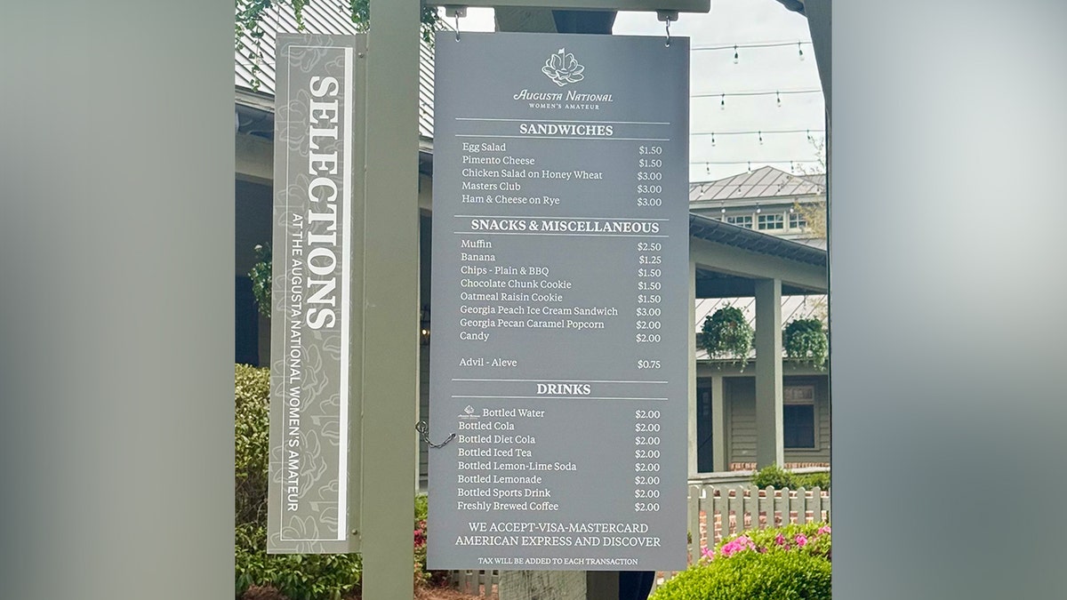 ANWA menu prices