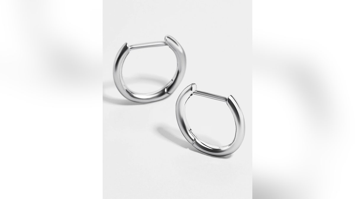 Spend less than $50 on a pair of beautiful sterling silver hoops.