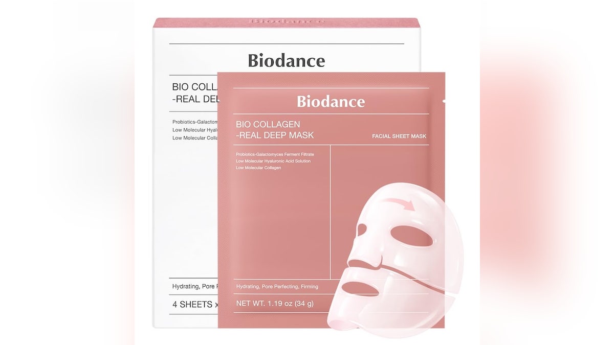 Treat your skin to a glow-boosting sheet mask.