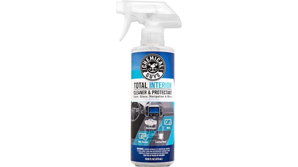 This spray works on most surfaces.