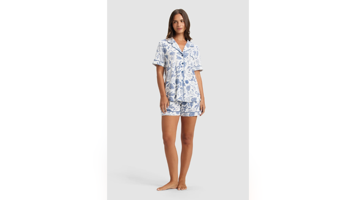 Soft and lightweight, these PJs will be your go-to all summer. 