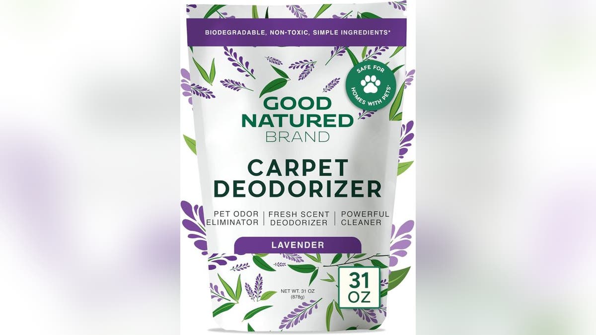 This deodorizer comes in a variety of fresh scents.