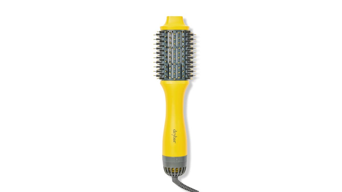 Experimente esta escova descomplicada para secar.