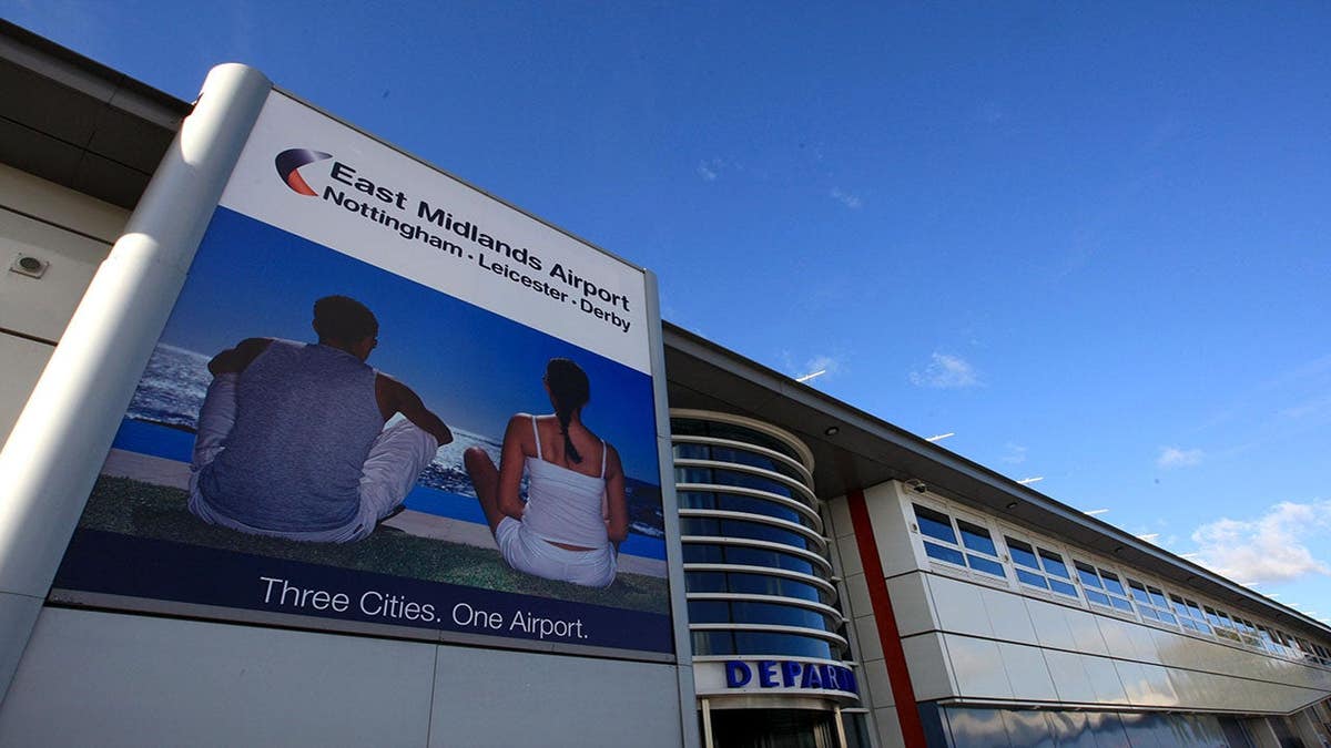 General view of East Midlands International Airport in Castle Donington Derby