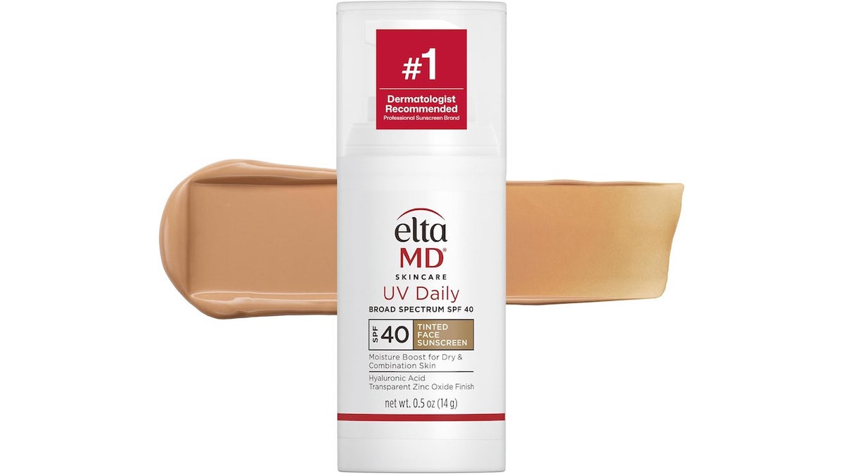 This popular face sunscreen lays nicely over skincare and under makeup.