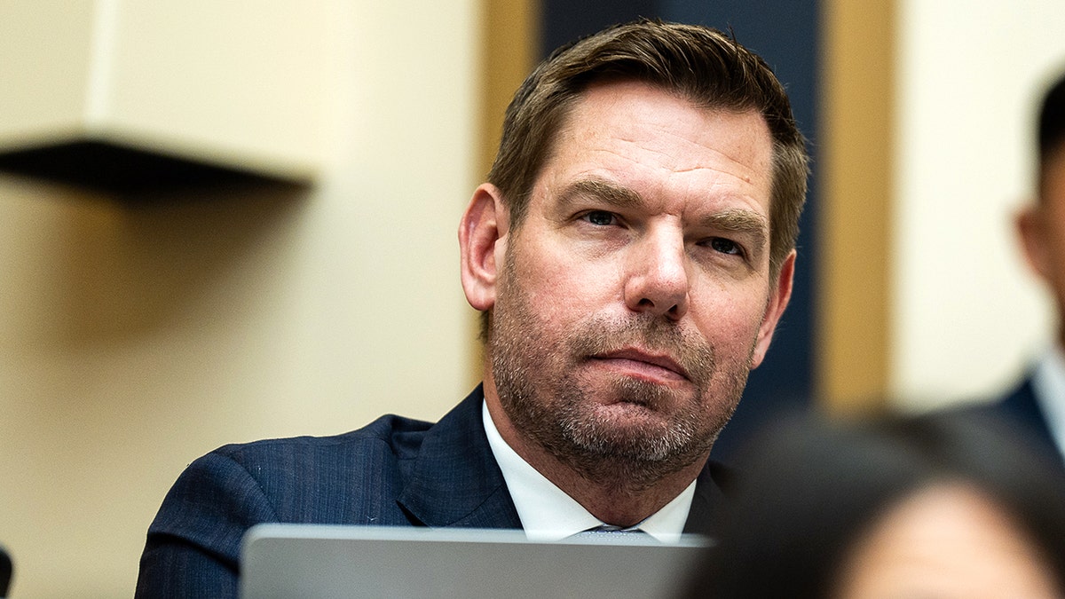 Eric Swalwell at a hearing before House Judiciary Committee