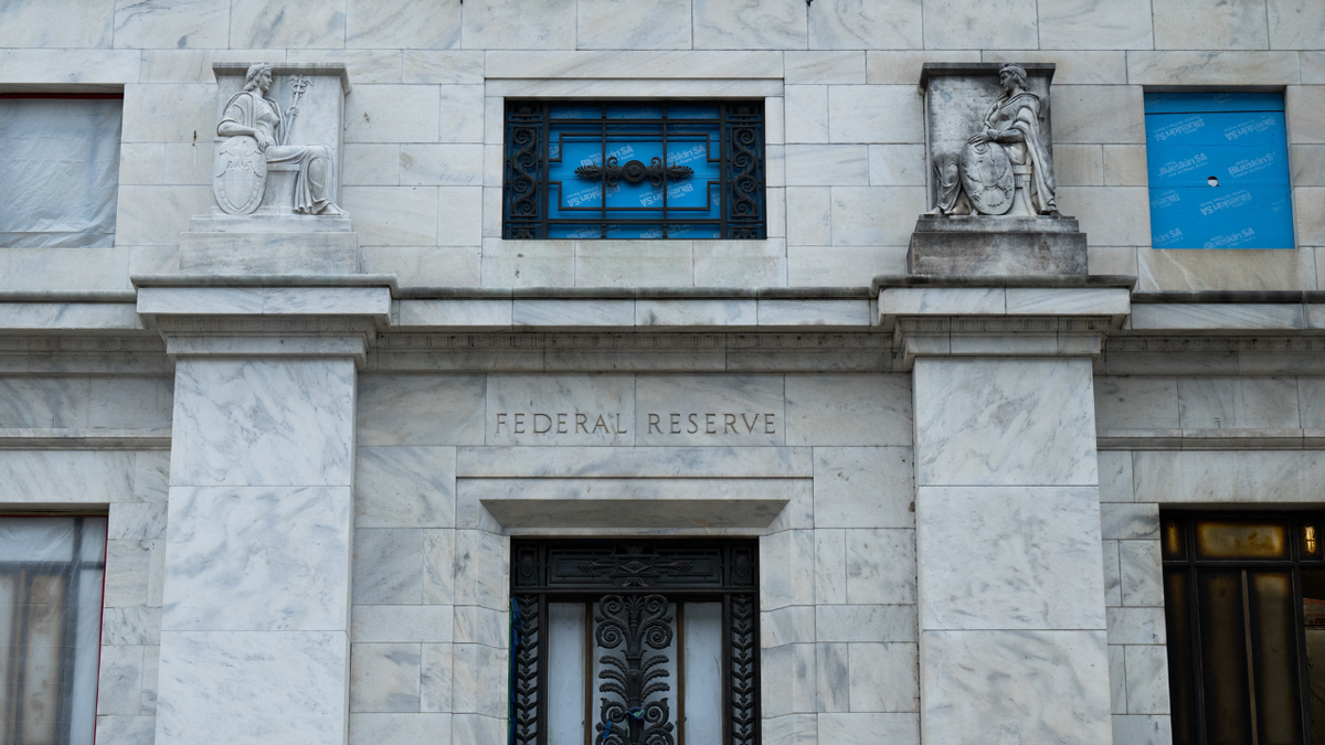 The Federal Reserve building is seen in Washington, DC, March 15, 2026.