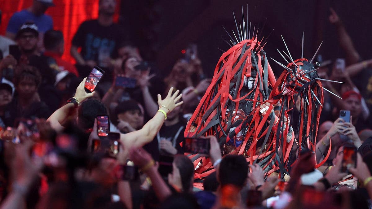 Finn Balor standing in wrestling ring at Allegiant Stadium