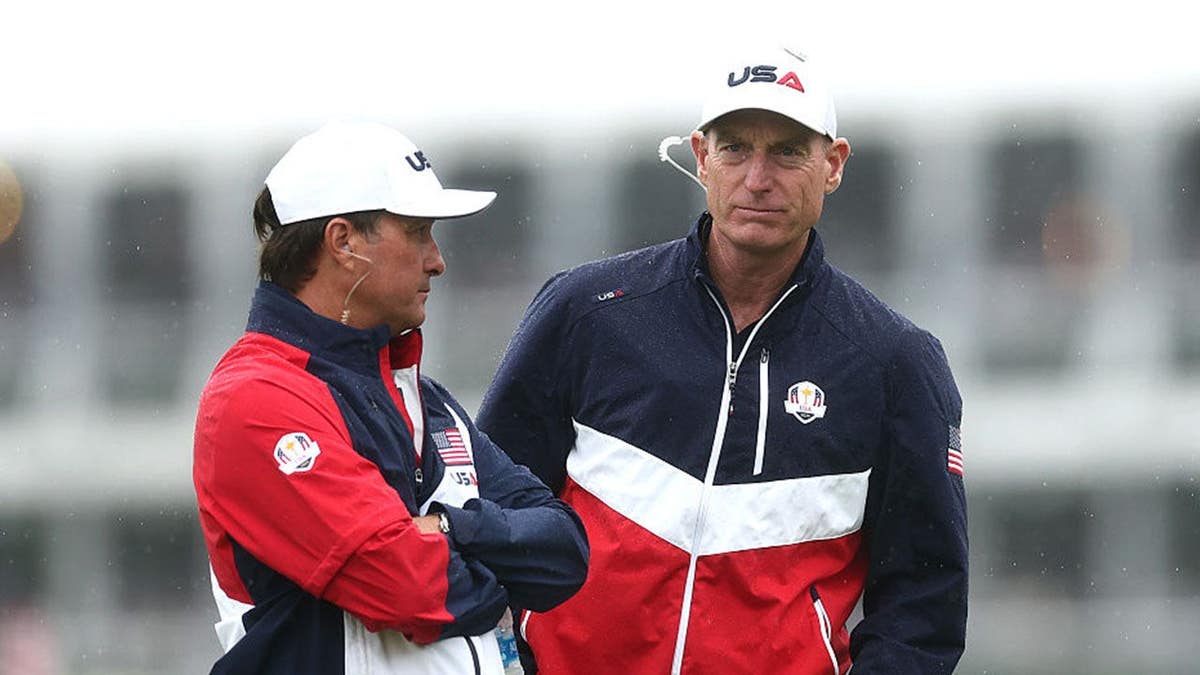 Jim Furyk at the Ryder Cup