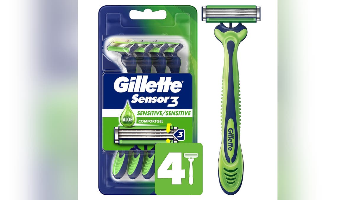 Get a close, comfortable shave with these Gillette razors.