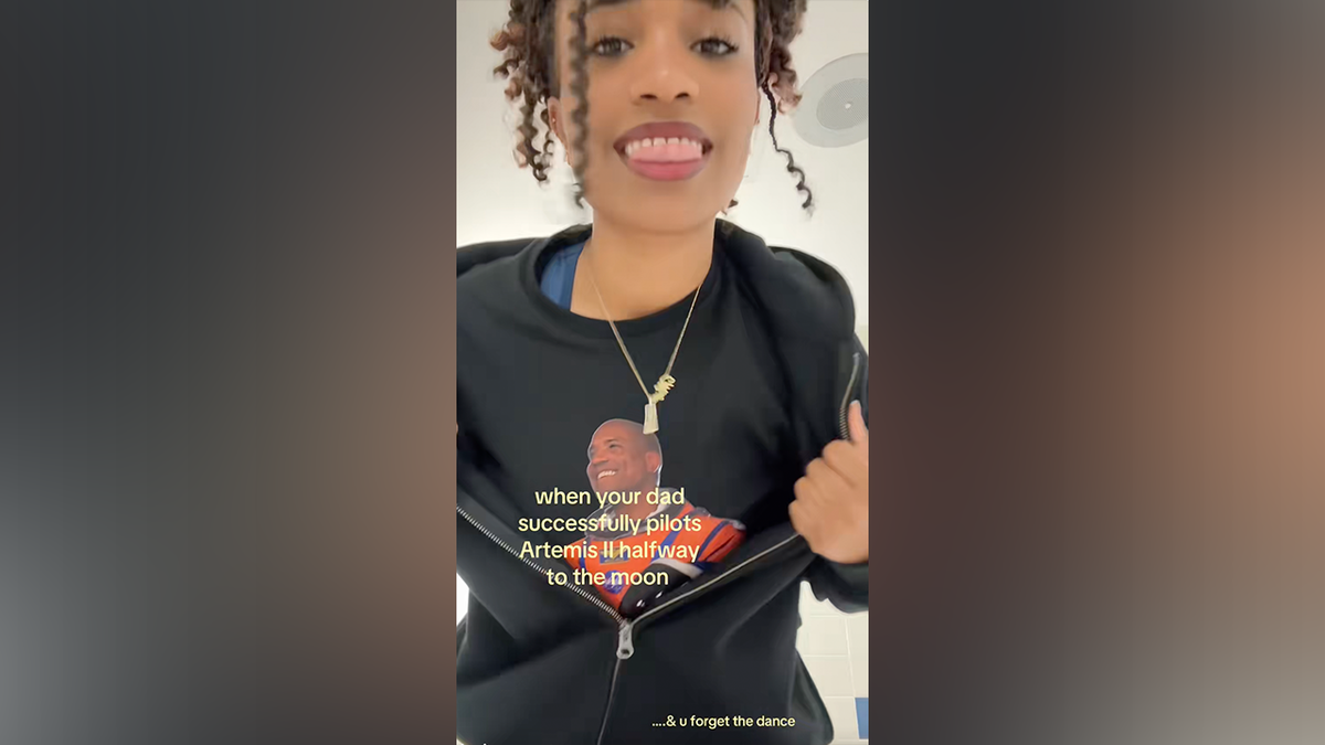 Maya Glover in viral video