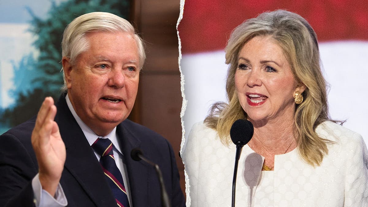 Sen. Lindsey Graham, R-S.C., and Sen. Marsha Blackburn, R-Tenn.