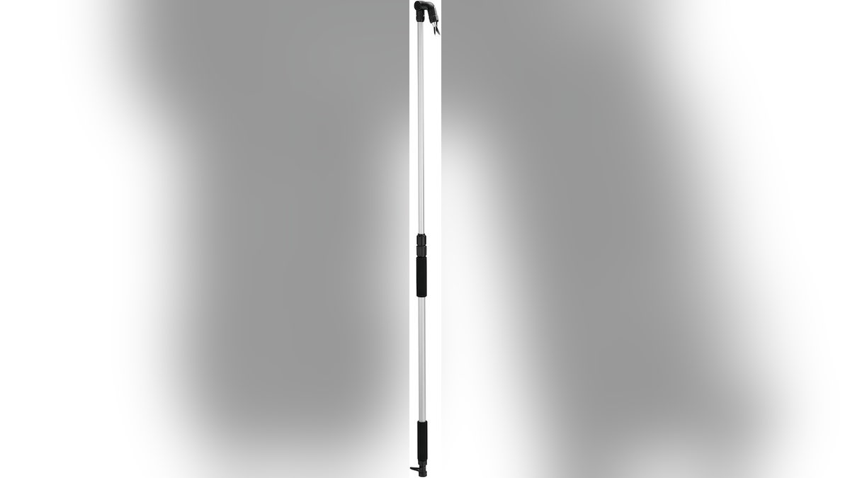 This wand helps you reach your gutters without a ladder. 