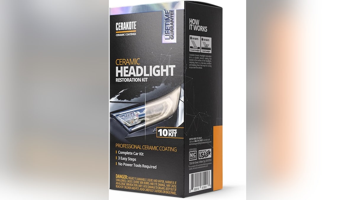 Restore cloudy headlights for clearer visibility.