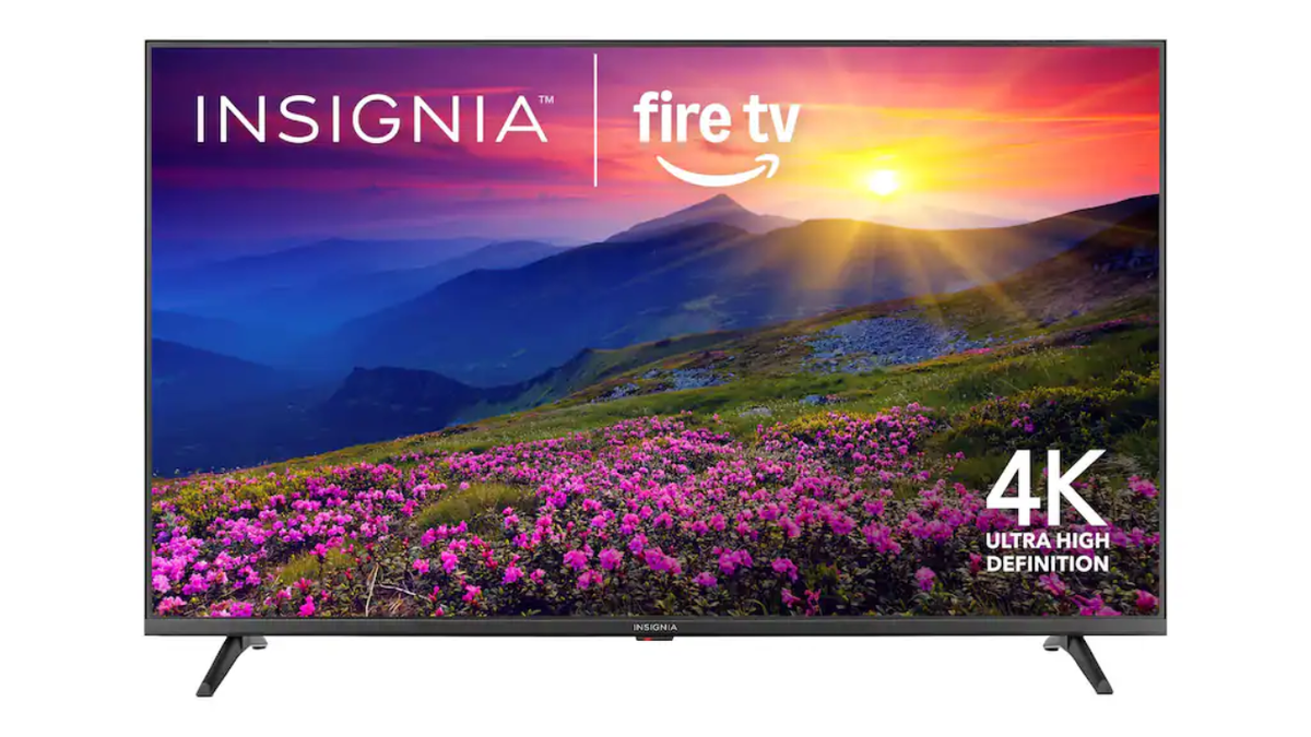 Get three-dimensional sound with this TV's DTS audio tech. 