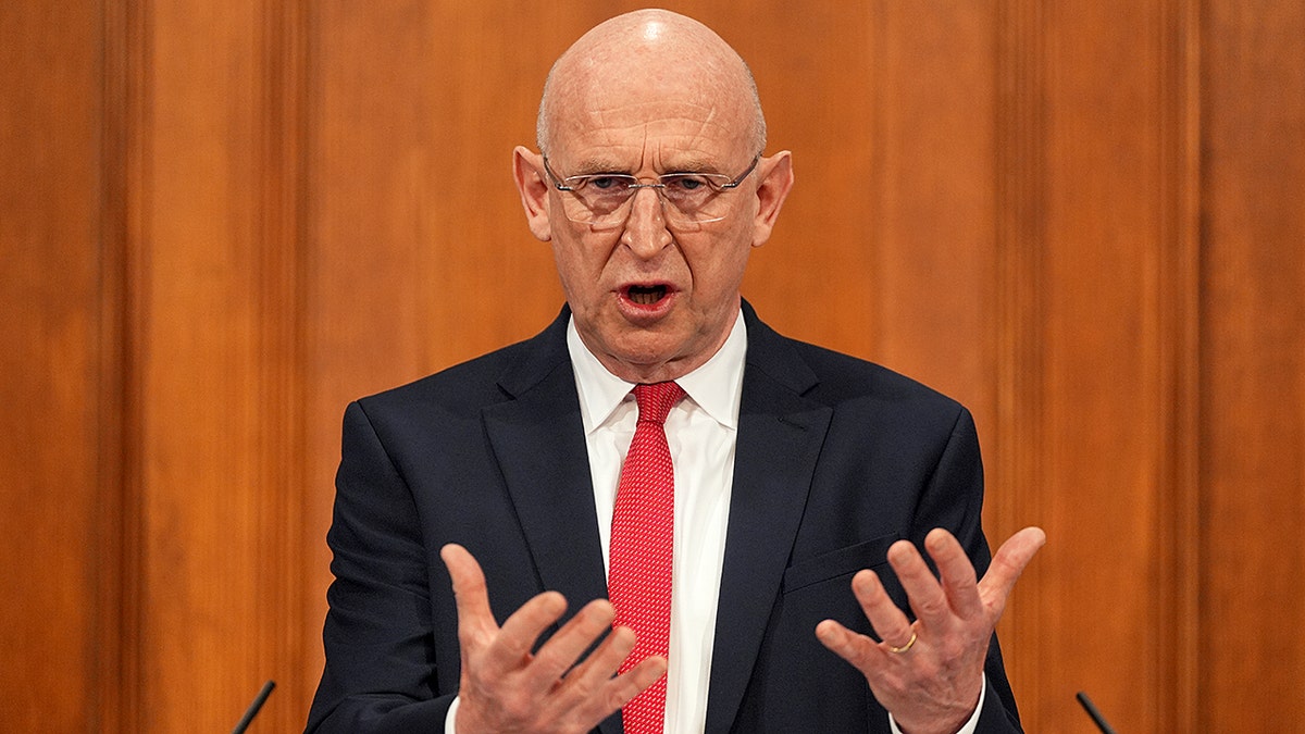 UK Defense Minister John Healey