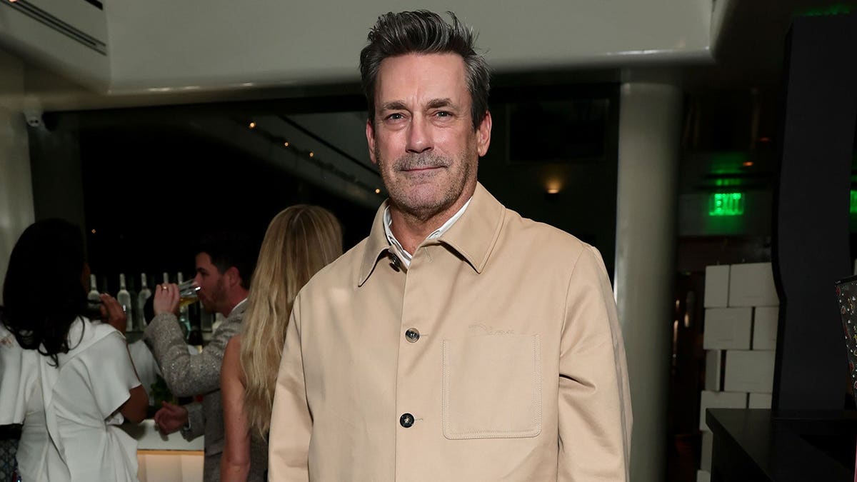 Jon Hamm at the W Magazine and Dior pre Oscars dinner in Los Angeles in March 2026.