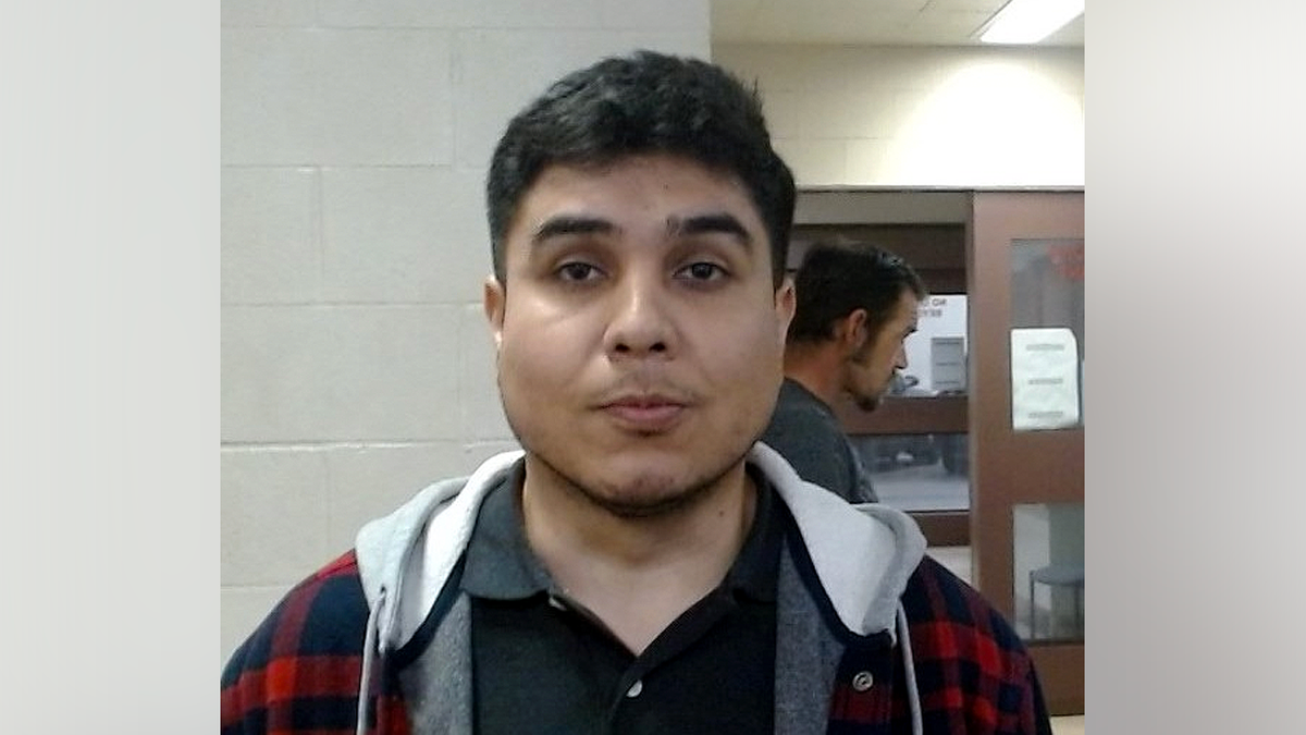 Joshua Orlando mugshot after arrest in Wichita killing of Marine veteran wife