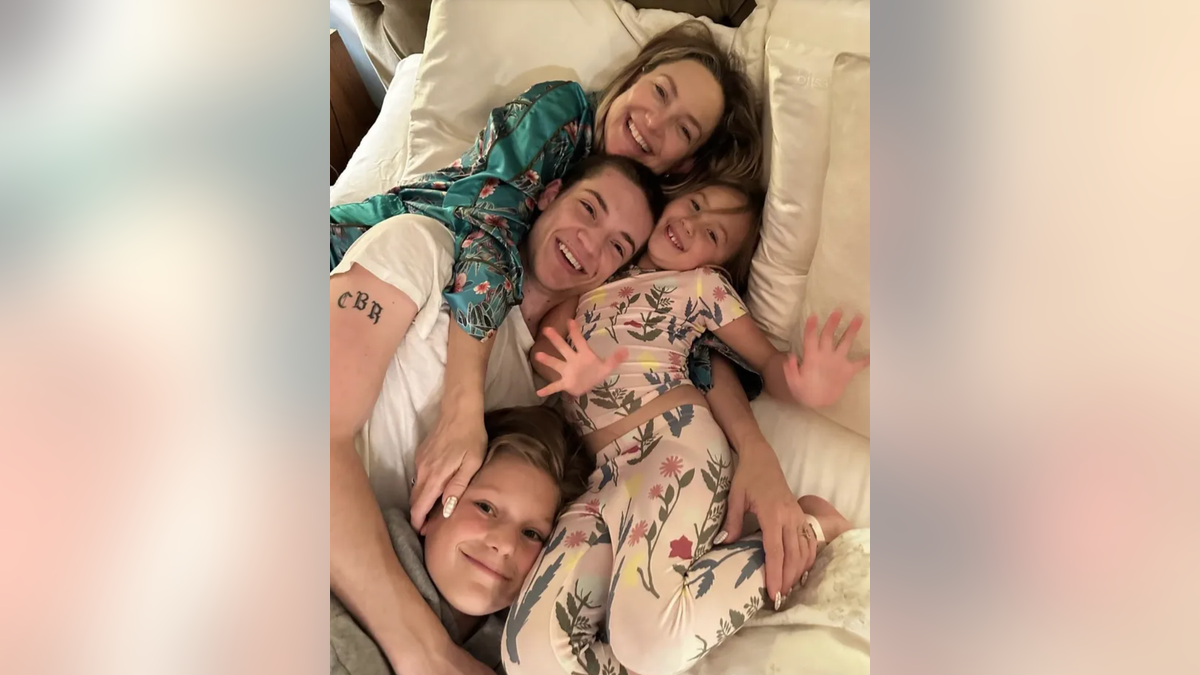 Kate Hudson and her kids