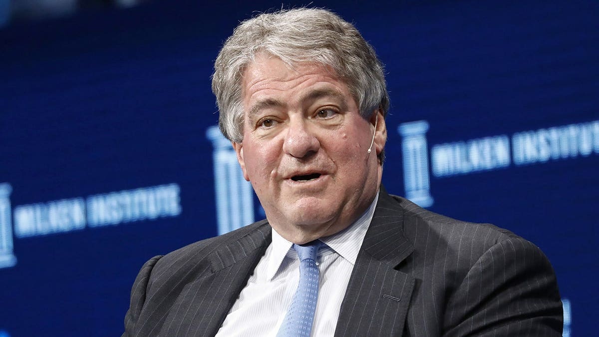 Leon Black speaking at the Milken Institute Global Conference in Beverly Hills