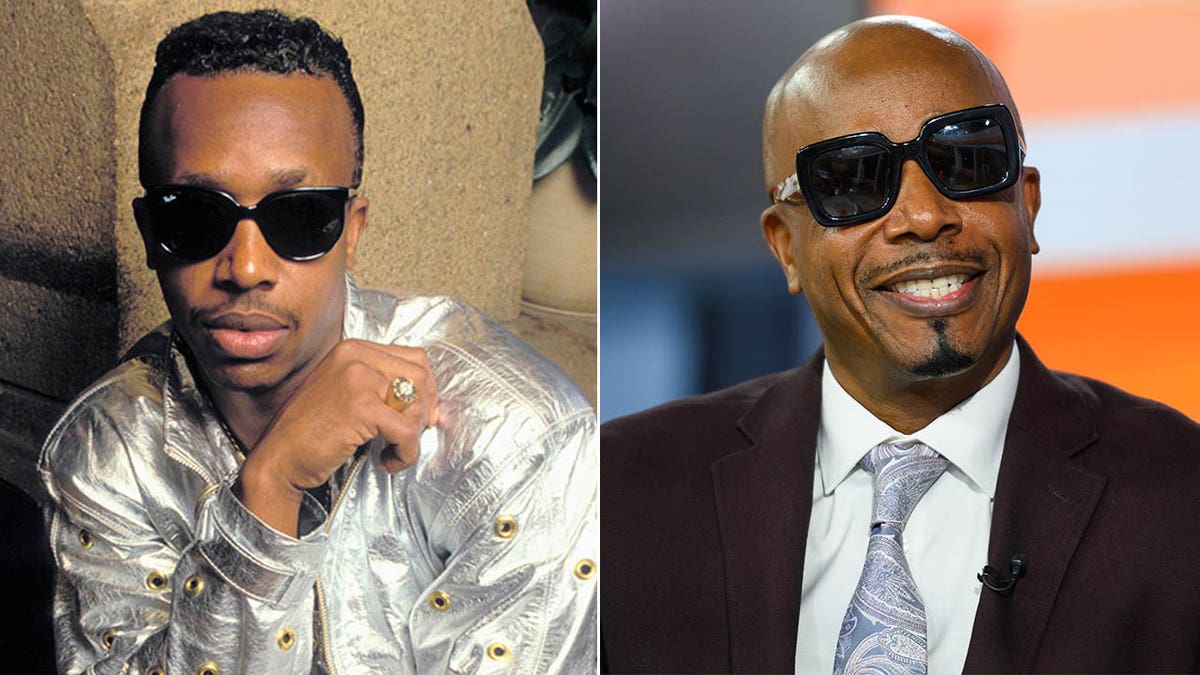 A split of MC Hammer young and MC Hammer now