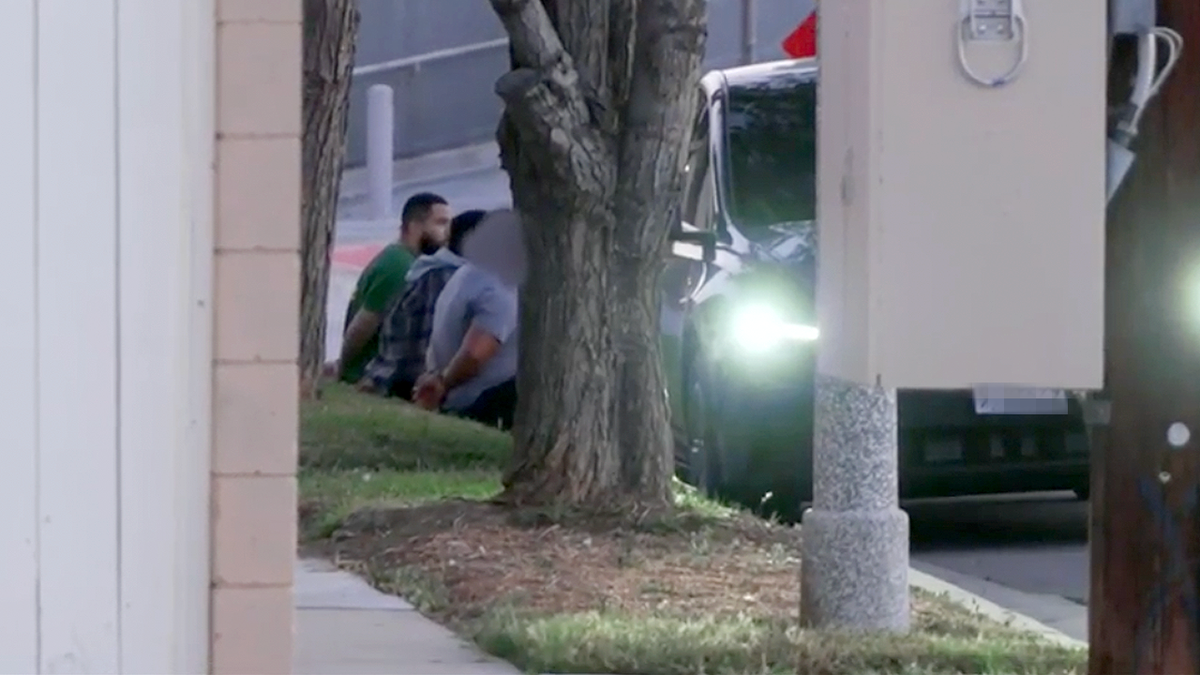 Suspected pack  subordinate   kneels successful  custody during national  Mexican Mafia crackdown successful  Southern California