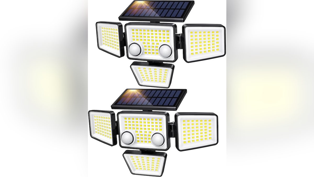 Feel more secure with motion sensor lights.