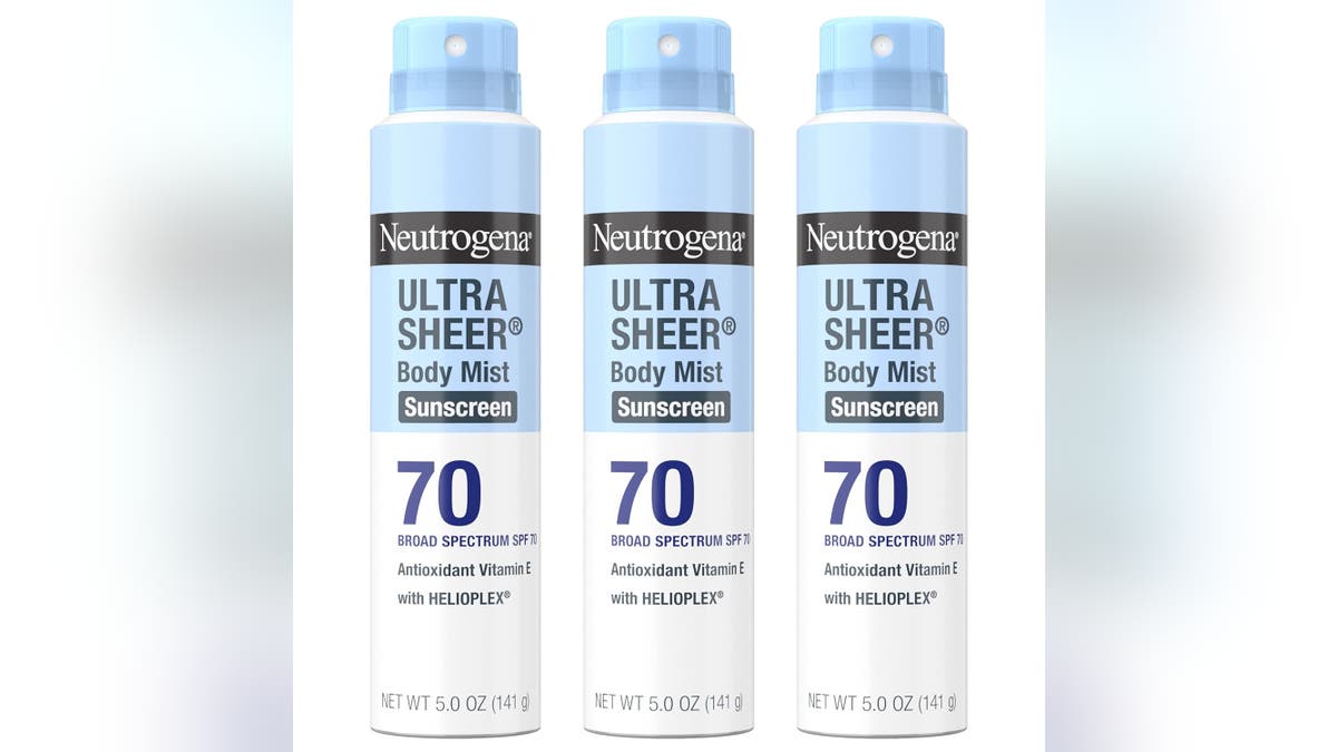 Get three sheer sunscreen sprays for under $25.