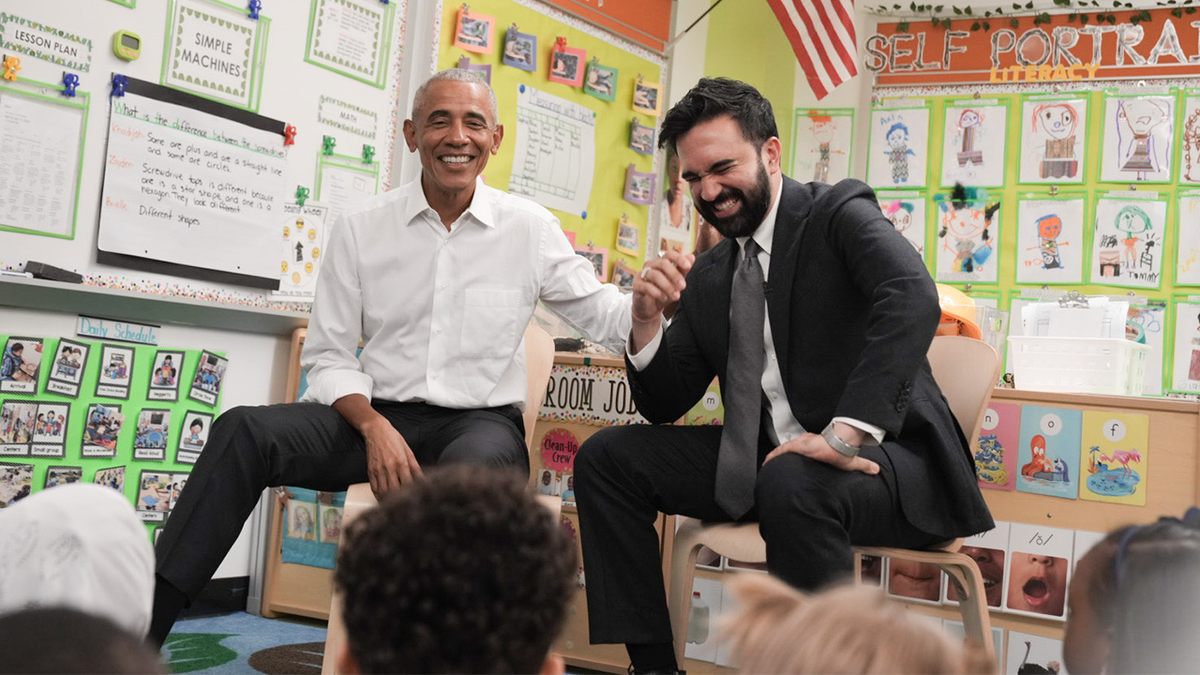Obama, Mamdani sing ‘Wheels on the Bus’ with Bronx kids during first joint appearance: video