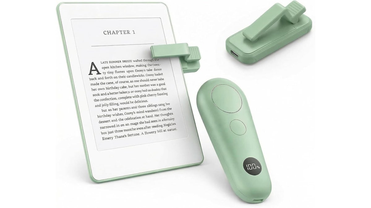 Turn Kindle pages without lifting a finger.