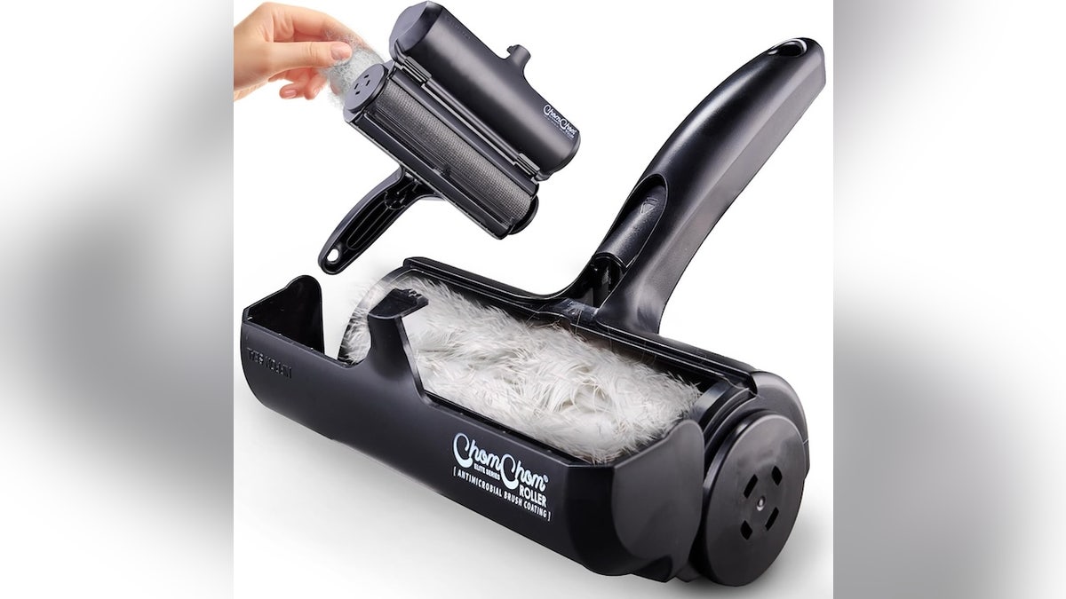 Remove lint and pet hair without disposable sheets.