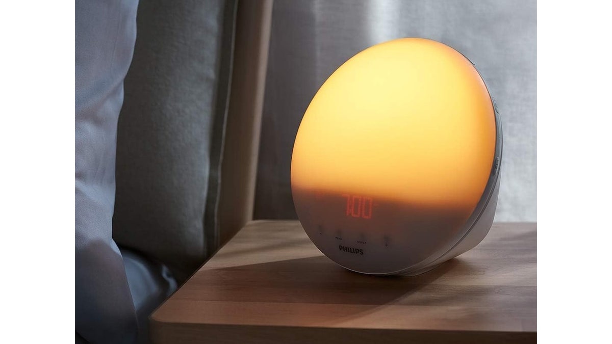 Wake up more refreshed with a sunrise alarm clock.