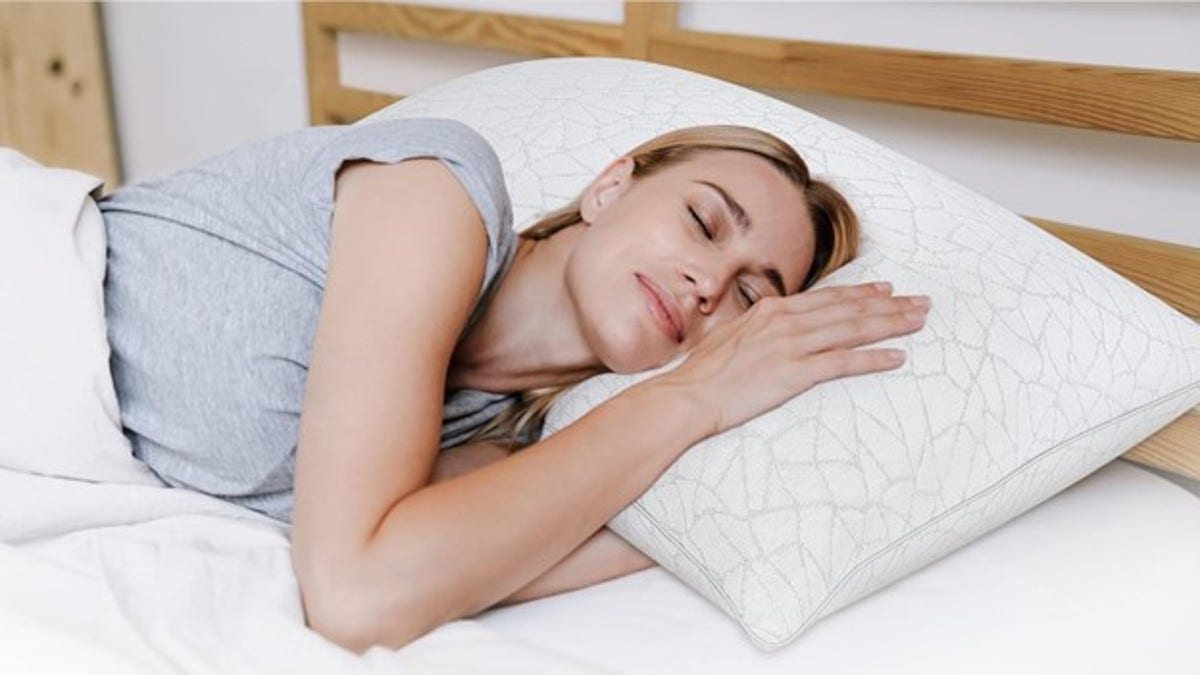 Sleep soundly on these soft, cooling pillows. 