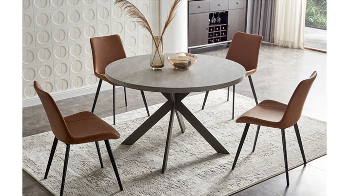 Save space with this dining set.
