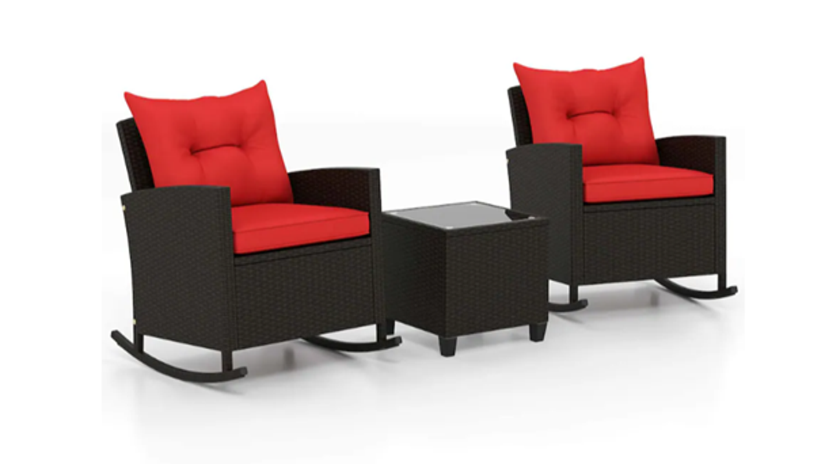 Rocking chairs bring laid-back comfort to your space. 