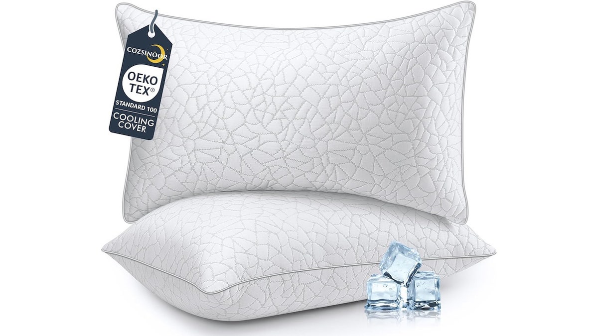 Treat your mom to a more comfortable night's rest with these pillows.