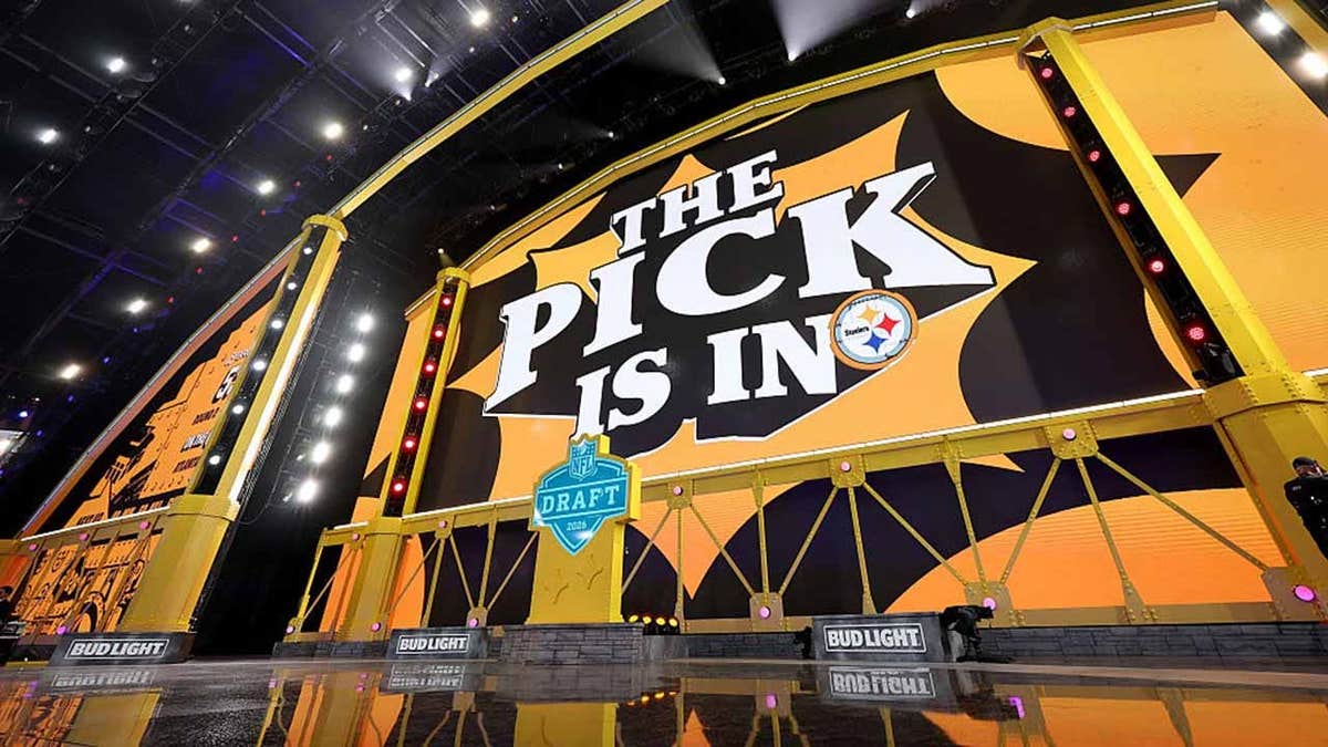 A general view of Pittsburgh Steelers pick during Round Two of the 2026 NFL Draft at Acrisure Stadium