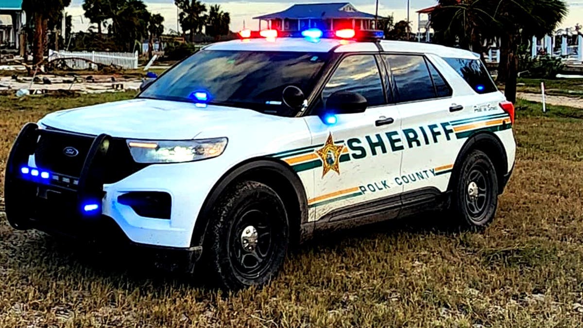 Polk County Sheriff's vehicle