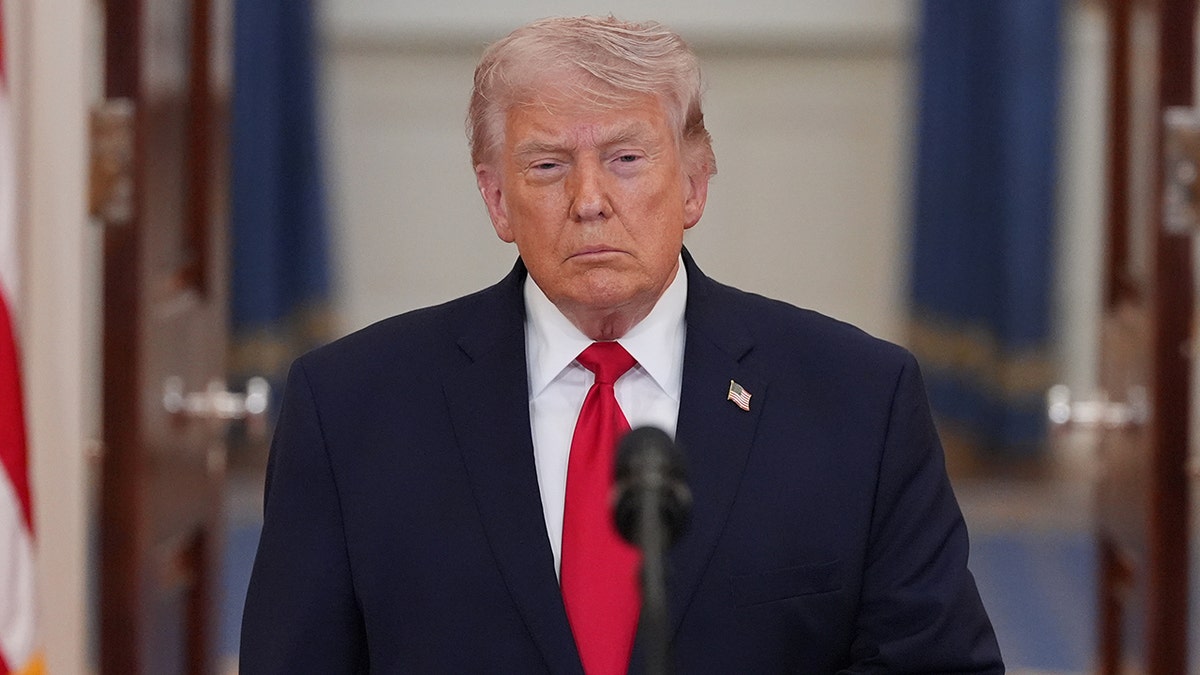 President Donald Trump at the White House