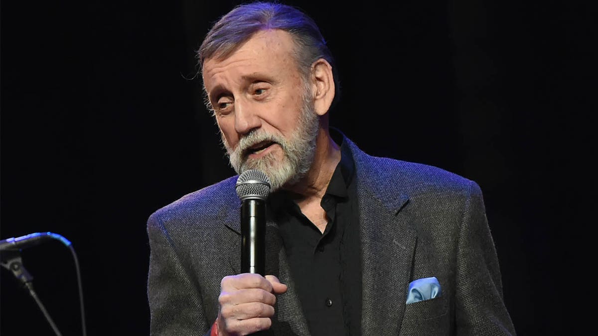 Ray Stevens singing on stage