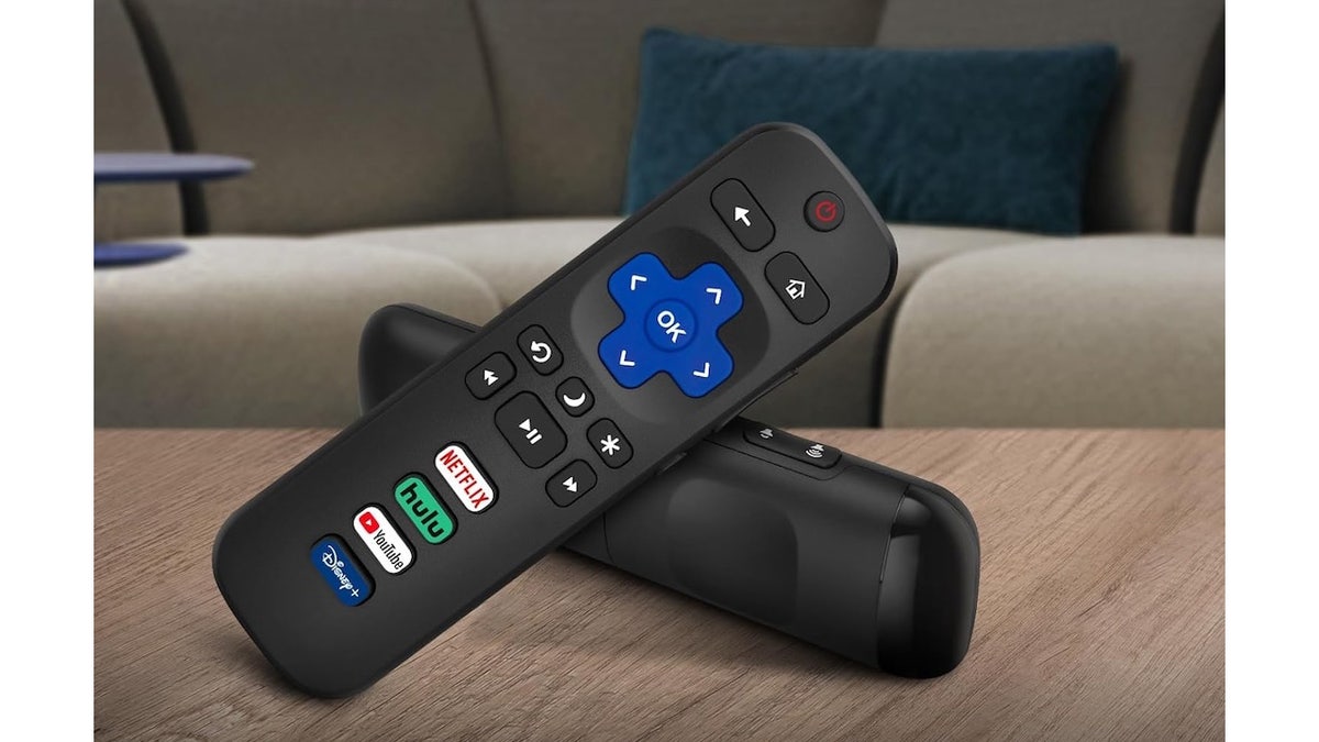 Don’t worry about losing the remote — this two-pack works with all Roku TVs.