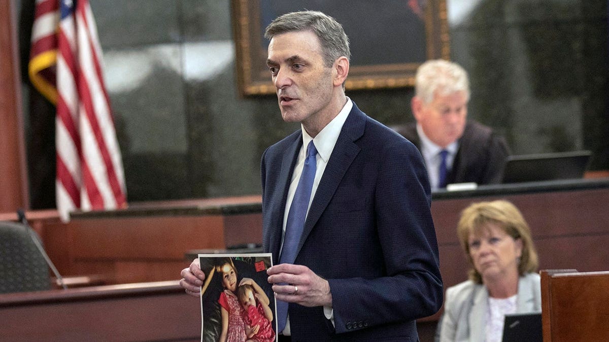 11th Circuit Solicitor Rick Hubbard delivering closing arguments in a courtroom.