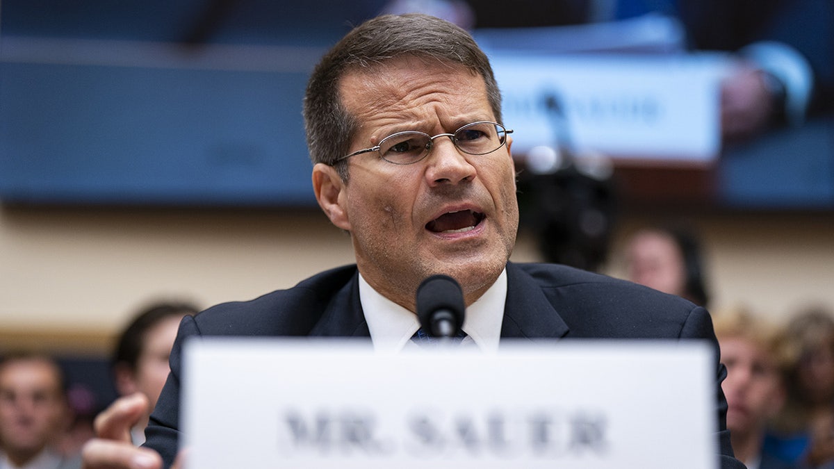 John Sauer speaking during a House Judiciary Subcommittee hearing in Washington, D.C.