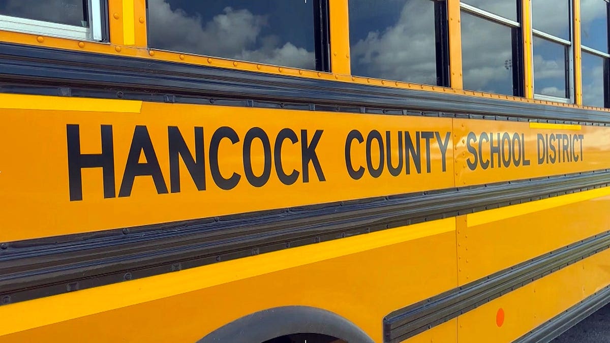 Hancock Middle School bus