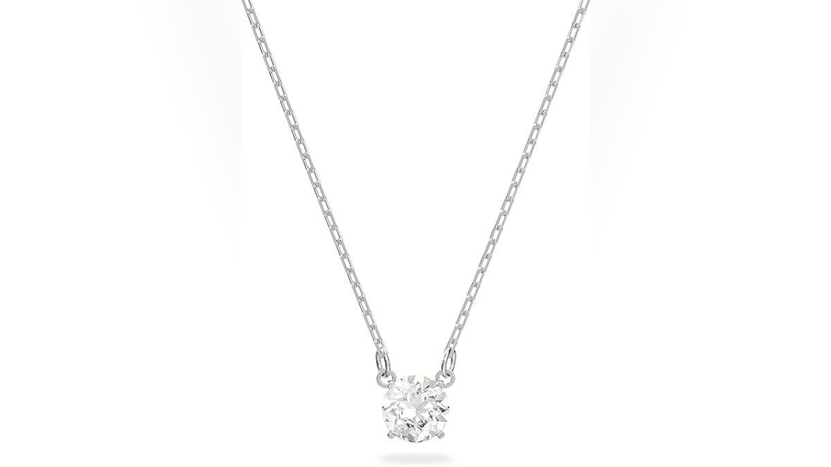 A simple yet stunning necklace, this Swarovski piece pairs with all your other jewelry.