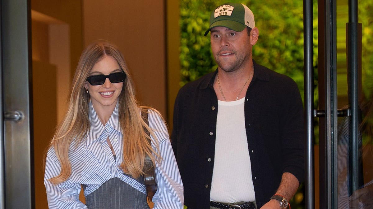 Sydney Sweeney and Scooter Braun photographed together in New York in October 2025.